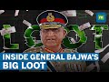 Big Expose Of Pakistan General Bajwa’s Riches | Ex-Army Chief’s Family Mints Billions, Per Report