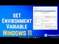 How to Set Environment Variables in Windows 11