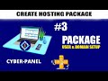 Create User Packages Account In CyberPanel [3/5] # (Setup Domain)
