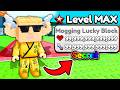 Unlocking MAX LEVEL Mogging Block Secret in Be a Lucky Block!