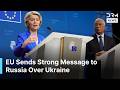 FULL PRESSER: EU's von der Leyen \u0026 Antonio Costa Hold Joint Press Conference After EU Summit | AC1N