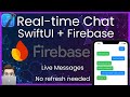 Simple SwiftUI Firebase Chat App: Real-Time Messaging with Firestore \u0026 Auth
