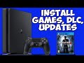 How to Install PS4 Games, DLC \u0026 Updates on GoldHEN