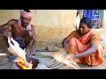 they are cooking Chicken curry purely Santali village style | Village Cooking Food Review