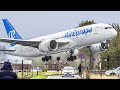 ✈️ 100 CLOSE UP TAKEOFFS \u0026 LANDINGS in 1 HOUR 🇳🇱 Amsterdam SCHIPHOL Airport Plane Spotting AMS/EHAM