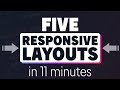 Useful \u0026 Responsive Layouts, no Media Queries required