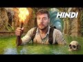 I Survived 100 Hours In An Ancient Temple In Hindi | Mr Beast Hindi | Mrbeast in Hindi @MrBeast