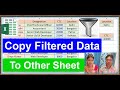 filter data and paste to other sheet excel |Filter Data To Another Sheet In Excel Advanced Filter
