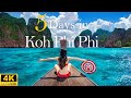 How to Spend 5 Days in KOH PHI PHI DON Thailand  | The Perfect Travel Itinerary