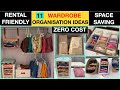 Wardrobe Organisation Ideas - ZERO COST, SPACE SAVING, RENTAL FRIENDLY