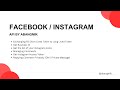 Facebook / Instagram API | Setup Guide