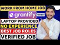 Grantify Work From Home Jobs 2025 | Online Jobs At Home | Verified Remote Job | WFH Jobs For Fresher