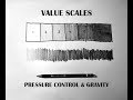 How to create a value scale for tonal drawing