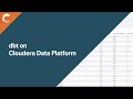 dbt on Cloudera Data Platform