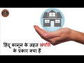 Types of Property in Hindu Law (हिंदू कानून के तहत संपत्ति के प्रकार क्या हैं)