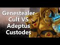 Genestealer Cult VS Adeptus Custodes Warhammer 40k Battle Report