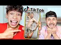 Son REACTS to his Dad's CRINGE TikToks! 😂