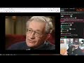HasanAbi reacts to Noam Chomsky breaking down Israeli/Palestinian conflict from April 2002