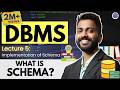 Lec-5: What is Schema | How to define Schema | Database management system in Hindi