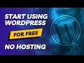 How To Use WordPress For Free Without Any Hosting \u0026 XAMPP
