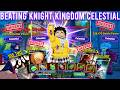 I BEAT CELESTIAL KNIGHT KINGDOM!? (+Team Rec)  in Anime Card Clash!