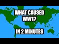 What Caused WW1? - In 2 minutes