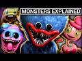 All Monsters in Poppy Playtime: Chapter 1 \u0026 2 Explained