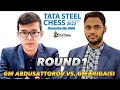GM Abdusattorov Vs.GM Erigaisi | Tata Steel Rapid Chess Tournament 2022 Open Round 1 | Nov 29, 2022