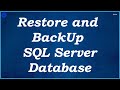 Backup and Restore of SQL Server Database