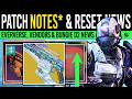 Destiny 2: BIG PATCH NOTE* \u0026 EVERVERSE RESET! Boost EVENT, Bungie Update \u0026 Rewards (10th March)