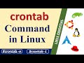 crontab command in Linux || Schedule Future/Recurring Tasks