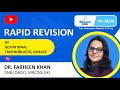 Rapid Revision - Gestational Trophoblastic Disease by Dr. Farheen Khan | Aakash PG Plus
