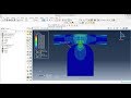 Abaqus Tutorial Videos -  Contact Analysis of a Solid  Part in Abaqus 6.14