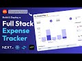 Build \u0026 Deploy Full Stack Next.js Expense Tracker app using React, Tailwind Css, Drizzle ORM, Clerk