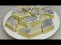 Milk Powder Coconut Barfi Recipe | How to make Milk Powder Coconut Barfi | Coconut Barfi | Chefashok