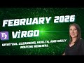 February 2026 Virgo Horoscope | Health and Daily Routine are Renewed