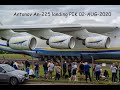 Antonov An-225 Landing Prestwick Airport 02-AUG-2020 [4K/UHD]