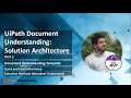 UiPath Document Understanding Solution Architecture - Quick Setup - Document Understanding Template