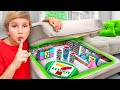 Vlad builds a SECRET 7-Eleven in his room!