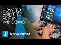 How To Print To PDF In Windows