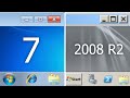 Windows 7 vs Server 2008 R2!