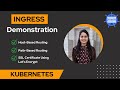 Ingress Demo: Step-by-Step Guide to Creating and Deploying Ingress Resources with SSL Certificate