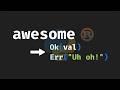 Monadic Error Handling in Python is Awesome