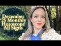DECEMBER '25 MONTHLY HOROSCOPE All Signs: Fun, Play and Business?