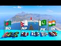 India vs Pakistan vs Nepal vs Bangladesh Cars Jump Challenge GTA 5