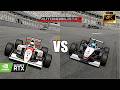 MCLAREN MP4/7 vs MCLAREN MP4/12: TOP SPEED BATTLE ON DAYTONA | AUTOMOBILISTA 2 GAMEPLAY