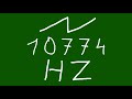 10774 hz saw
