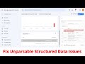 How To Fix Unparsable Structured Data Issues Incorrect Value Type