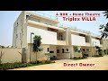 Direct Owner 📞 +91 83745 50607 [ Ready To Occupy ] 4 BHK + Home Theatre G+2 Triplex ViLLA's For Sale