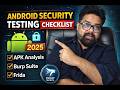 Android Security Testing Full Checklist 2025 | OWASP MASVS Deep Dive | PentestHint